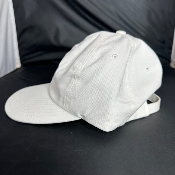 Goodlife White Curved Brim Box Logo Adjustable Baseball Cap Casual Hat - Picture 5 of 8